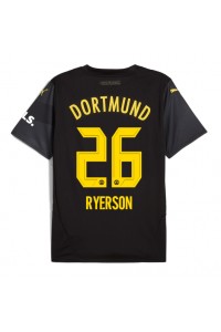 Borussia Dortmund Julian Ryerson #26 Fotballdrakt Borte Klær 2024-25 Korte ermer